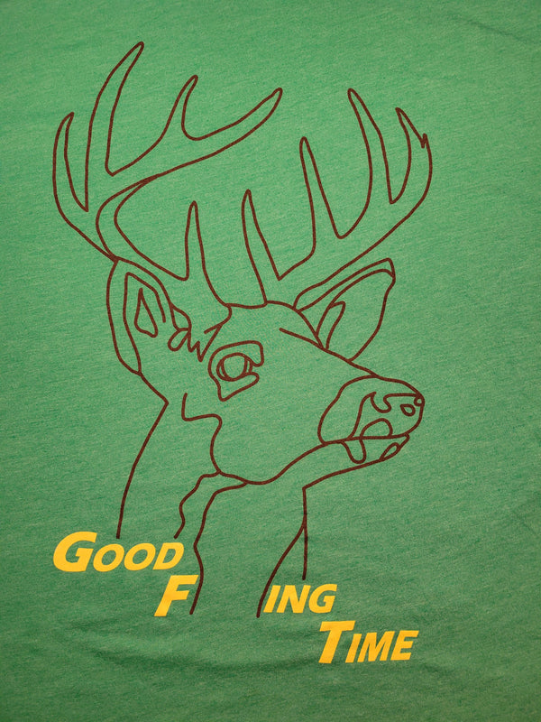 Short sleeve GFT 'Buck Moore' - Envy Green Unisex Tri-Blend Tee