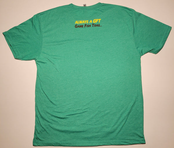 Short sleeve GFT 'Buck Moore' - Envy Green Unisex Tri-Blend Tee