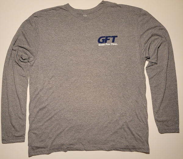 Long sleeve GFT 'About to Strike' - Premium Heather Unisex Tri-Blend Jersey Tee