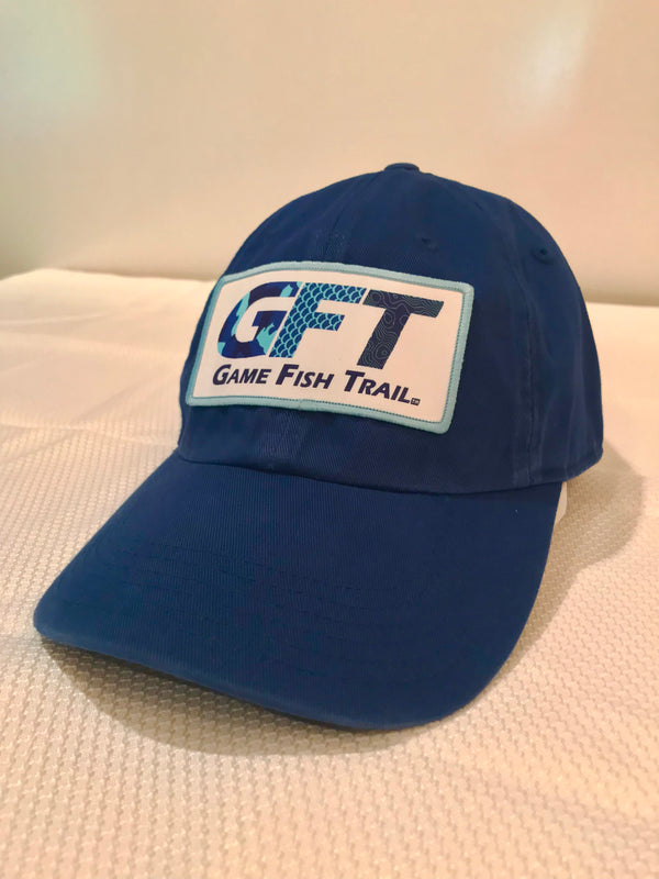 GFT Logo - Richardson Washed Chino hat - Royal Blue