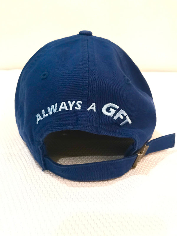 GFT Logo - Richardson Washed Chino hat - Royal Blue