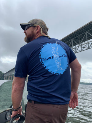 Game Fish Trail Moisture Wicking UPF Tees - GFT