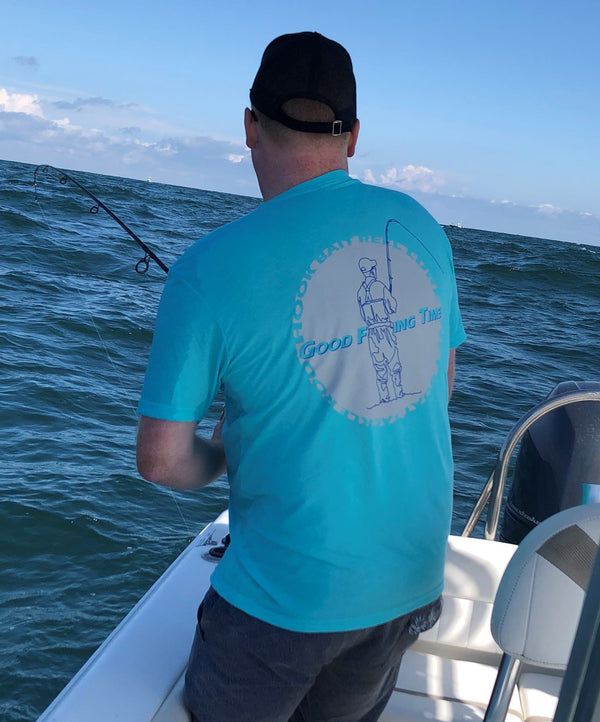 Game Fish Trail Short Sleeve Cotton Blend Tees - GFT