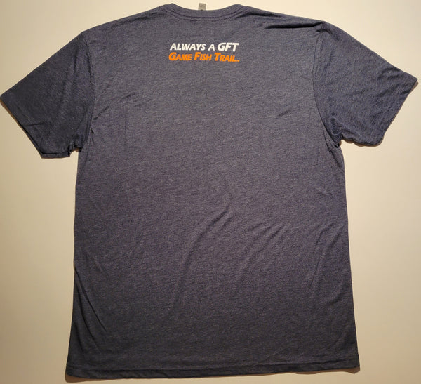 Short sleeve GFT 'Archer' - Vintage Navy Unisex Tri-Blend Tee