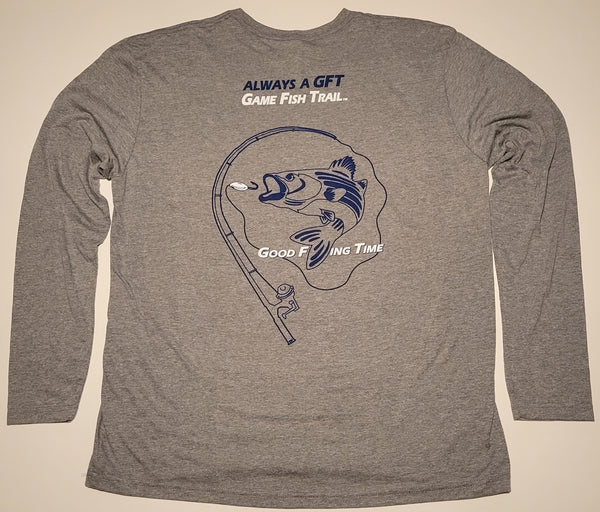 Long sleeve GFT 'About to Strike' - Premium Heather Unisex Tri-Blend Jersey Tee